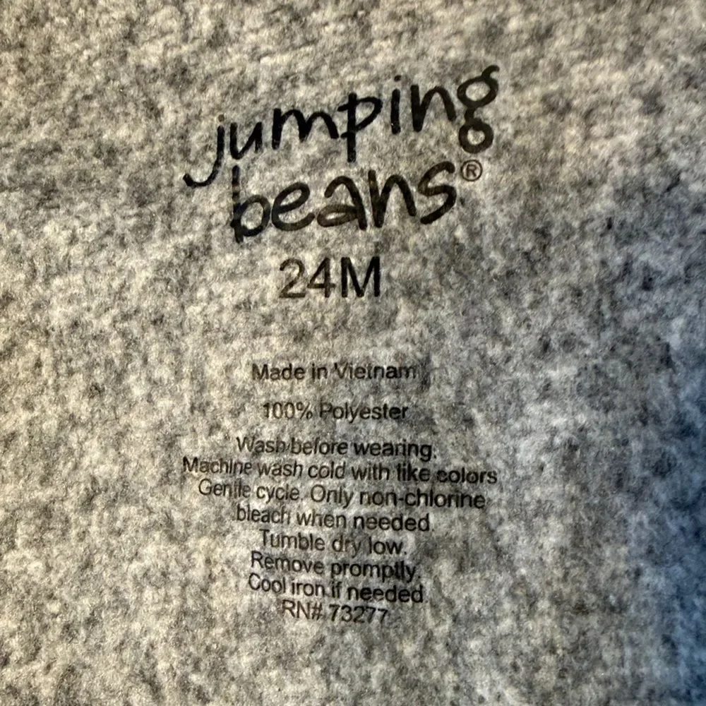 Jumping Beans Heathered Gray Kids Sweater